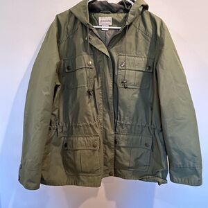 St. John's Bay Olive Utility Jacket